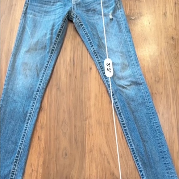 Miss Me Women’s Distressed Embroidered Skinny Jeans Size 26 - Picture 7 of 10